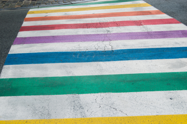 横断歩道がレインボーカラーに アートでlgbtq支援 エルサルバドル Newsphere
