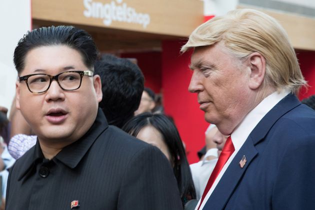 金正恩＆トランプそっくりさんは一体何者？ G20で大阪にも出現 - NewSphere