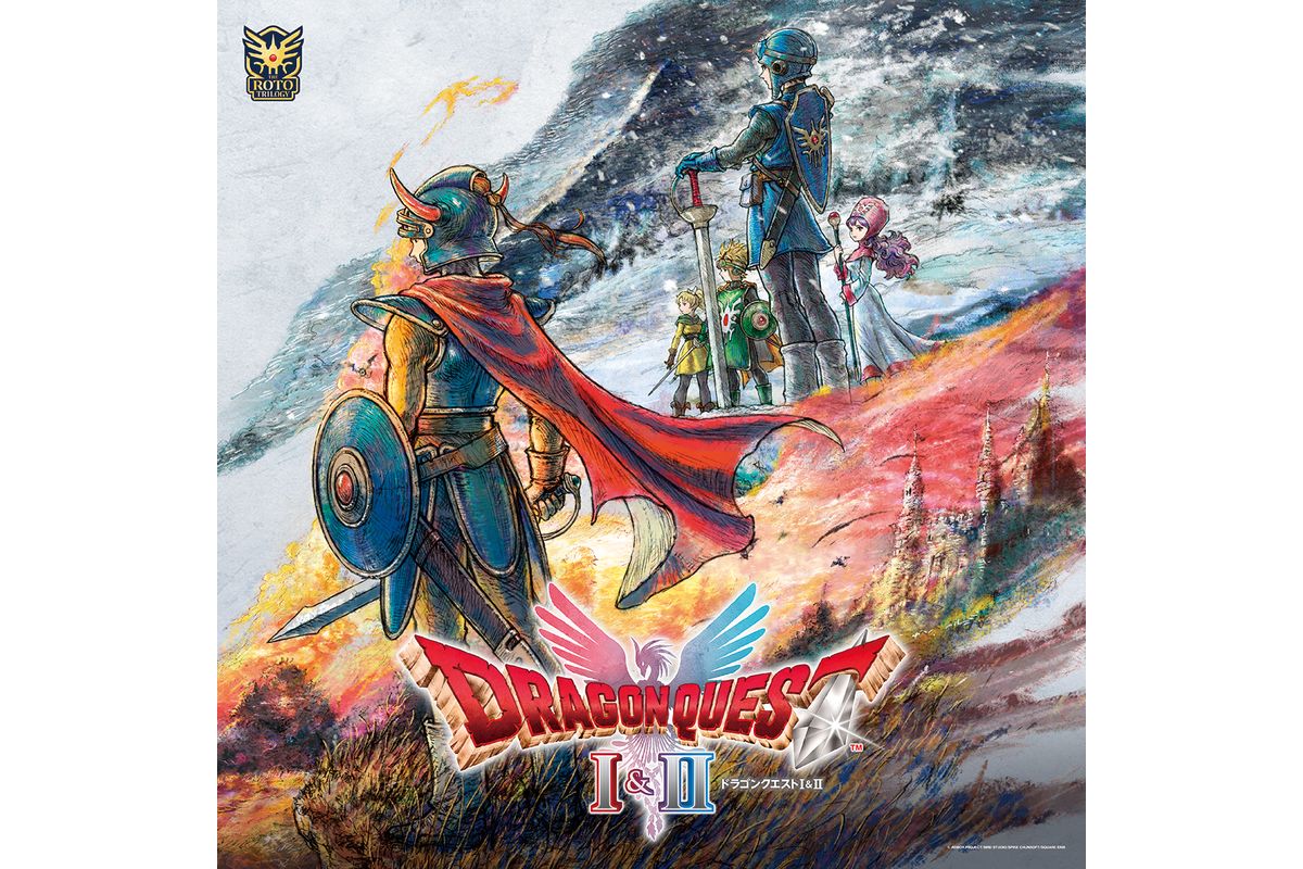 ドラゴンクエストⅠ&Ⅱ 販促パネル ボード POP ドラゴンクエストI＆II 販促 告知 POP 1&2 ドラクエ ドラゴンクエスト