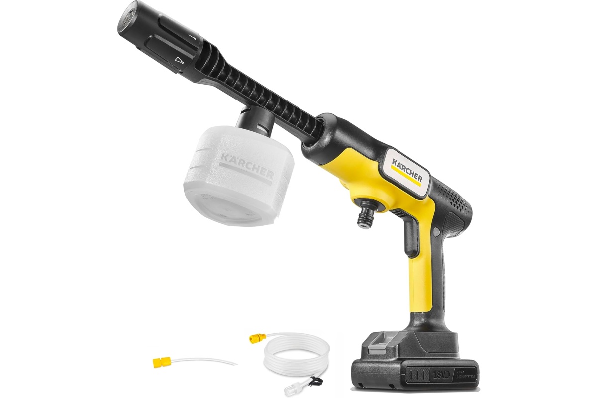 屋外での洗浄を簡単にするなら？ ケルヒャーの洗浄機がいいかも