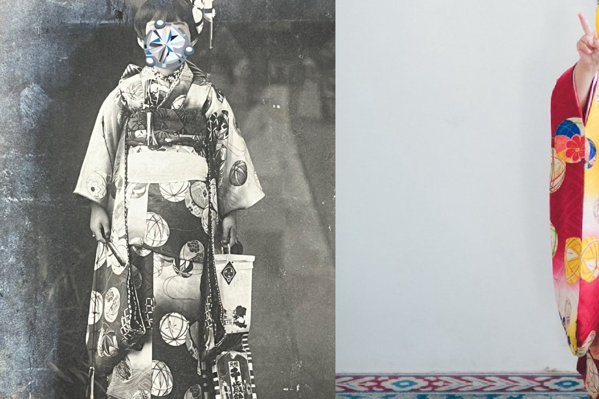 木彫りで作られた着物を着た女性 プリミティブ ヴィンテージ ミッドセンチュリー Vintage remake. Heavy paint stains embraced, layered with 彫刻・オブジェ